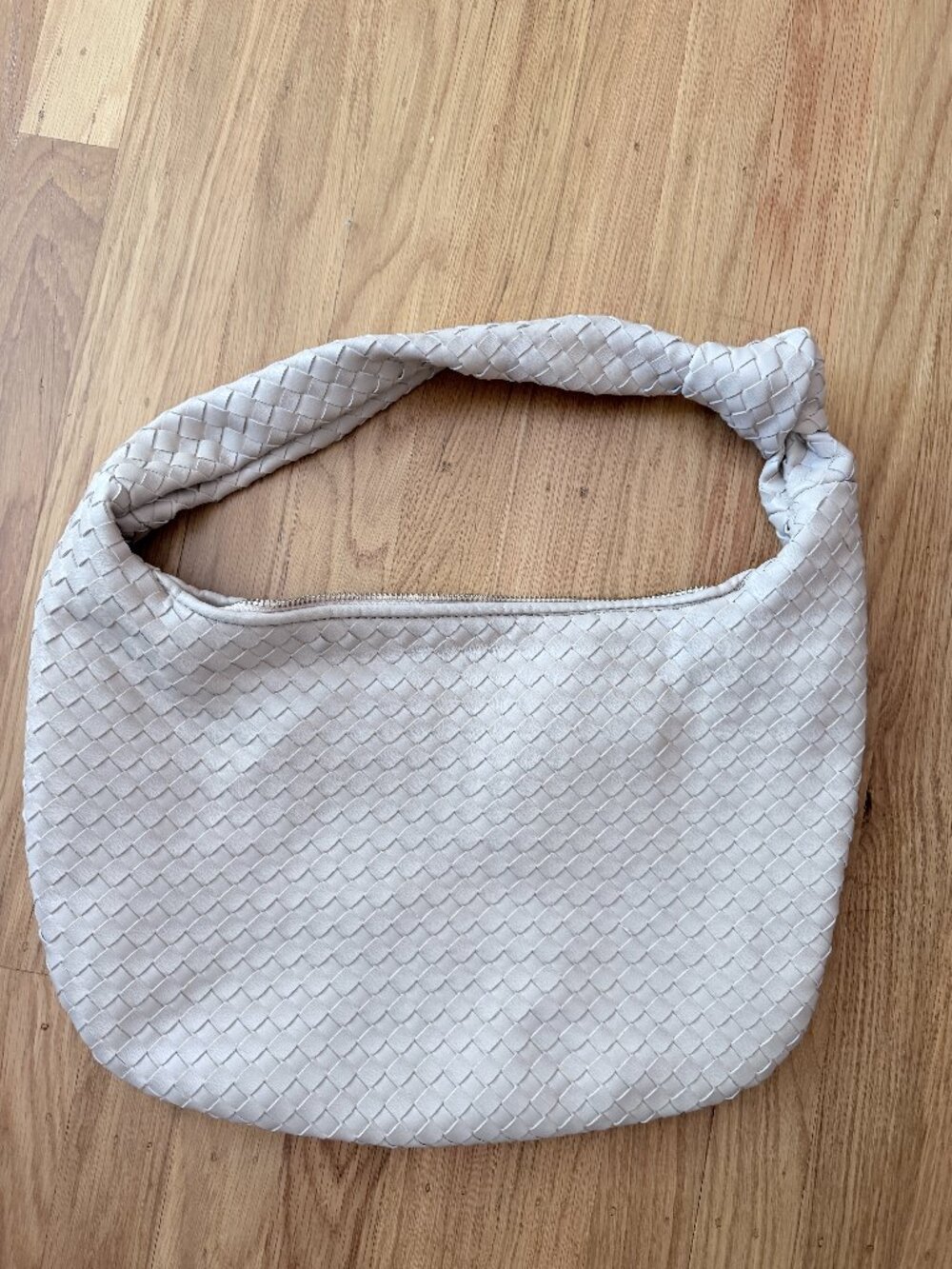 Melie Bianco Woven Shoulder Bag White (Anthropologie)